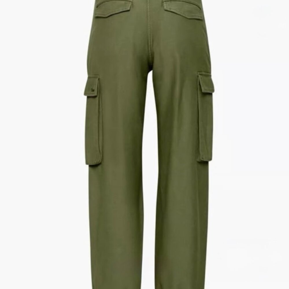 ARITZIA TNA WOMEN'S GREEN CARGO PANTS XS